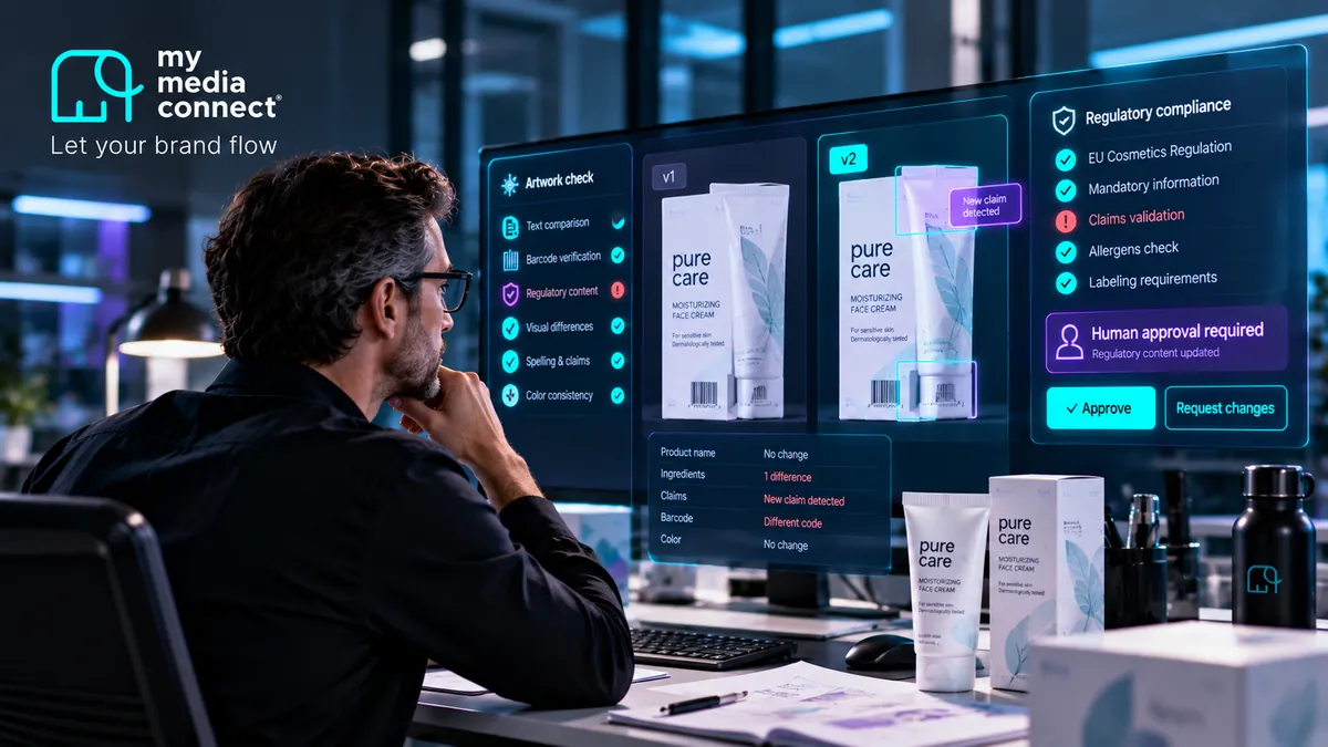 Packaging artwork management: why AI can't be the pilot — and the hidden risks it carries in pharma and FMCG